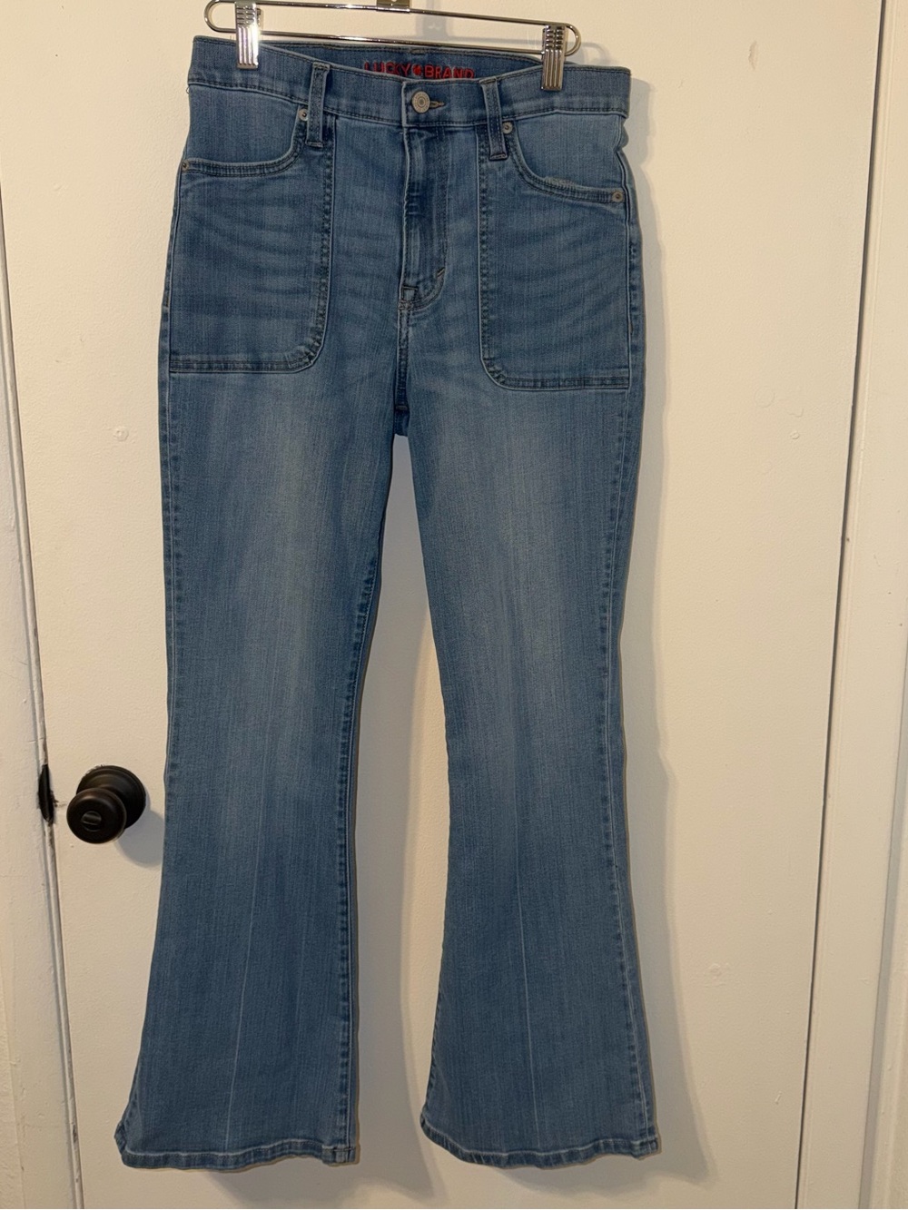 Lucky Brand High Rise Flare Jeans Size 8